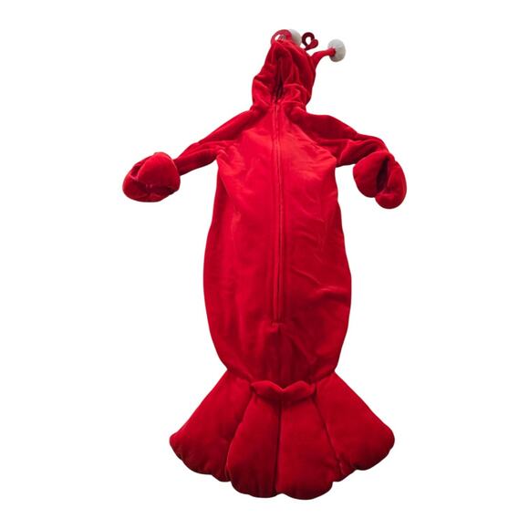 Miniwear Infant Baby Lobster Halloween Costume Full Zip Insulated 0-9 Months - Picture 2 of 6